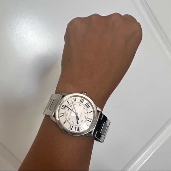 SOLD- Authentic Preloved Cartier Ronde 36MM Watch - Picture 7 of 8